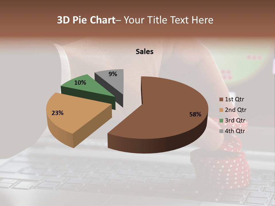 Chip Money Key PowerPoint Template