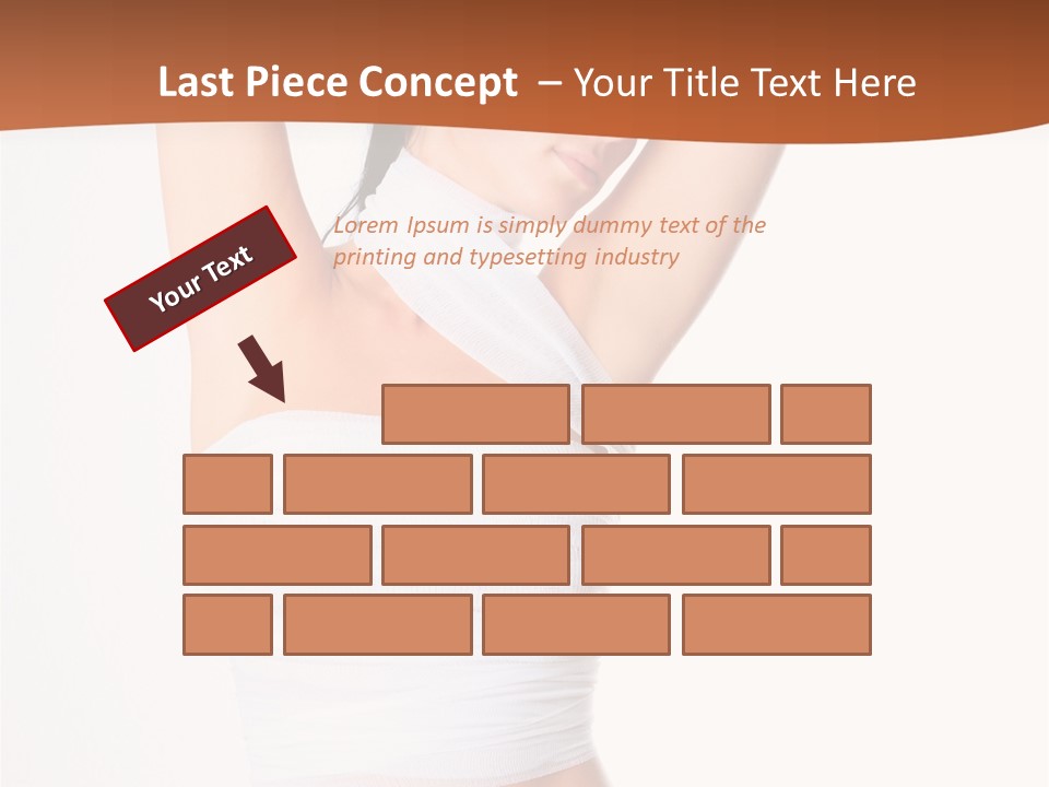 Wrinkly Body Augmentation PowerPoint Template