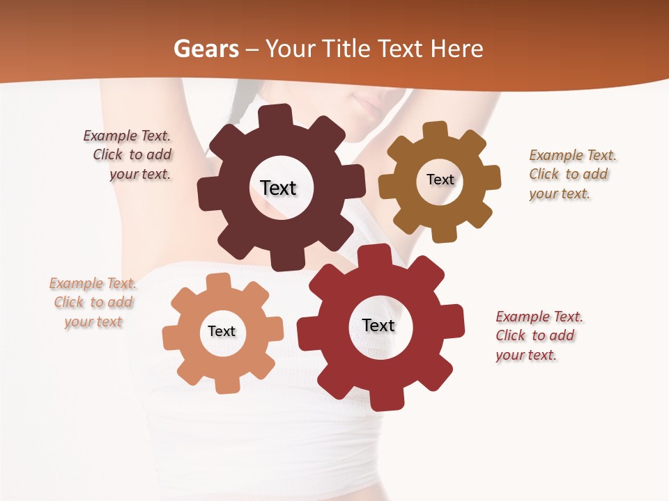 Wrinkly Body Augmentation PowerPoint Template