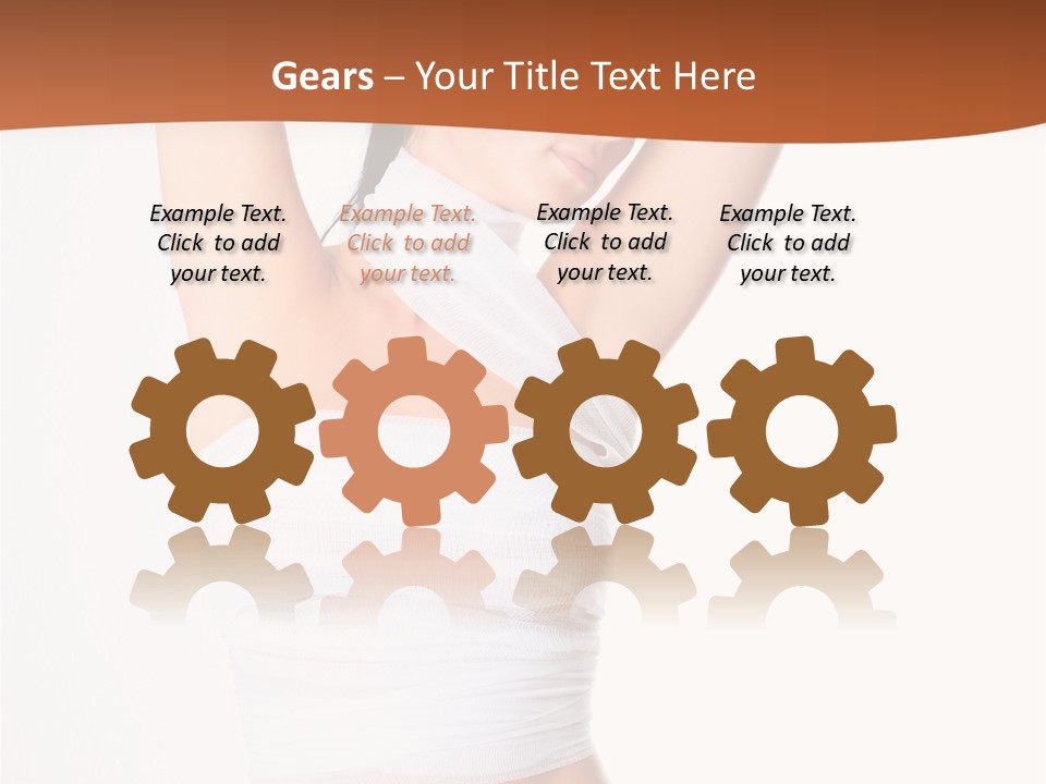 Wrinkly Body Augmentation PowerPoint Template