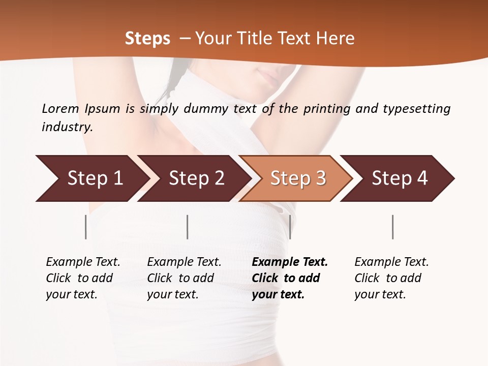 Wrinkly Body Augmentation PowerPoint Template