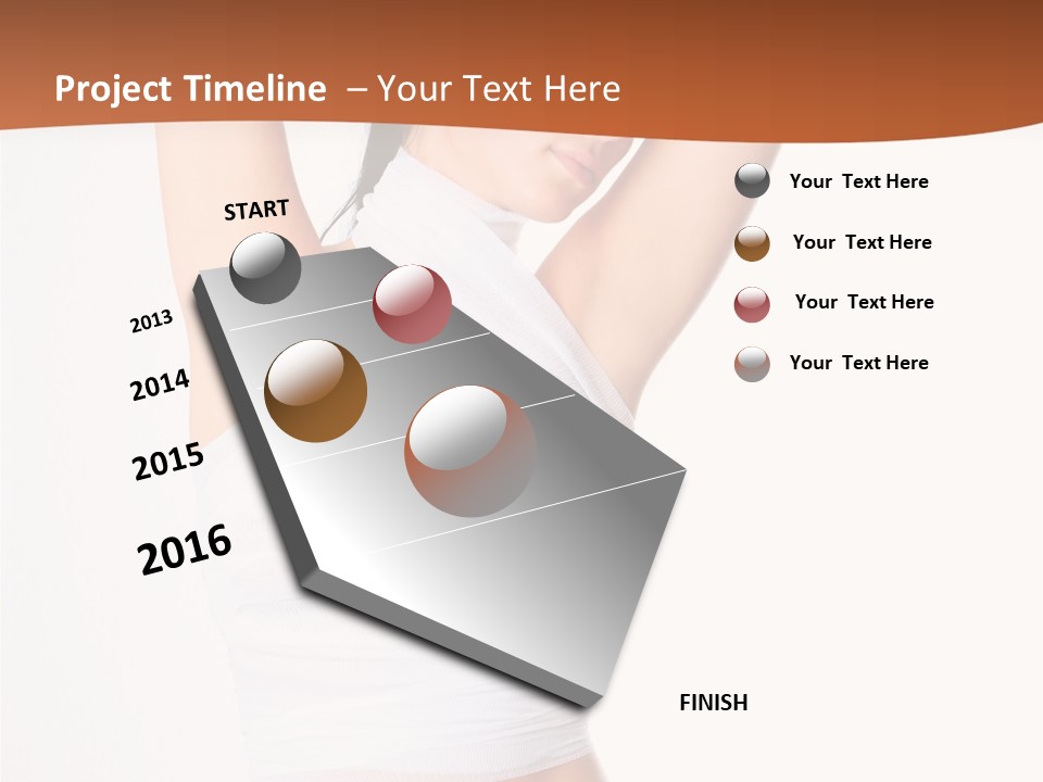Wrinkly Body Augmentation PowerPoint Template