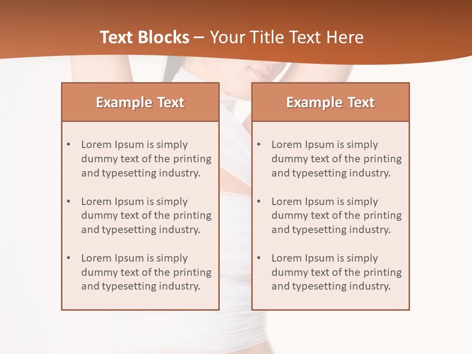 Wrinkly Body Augmentation PowerPoint Template