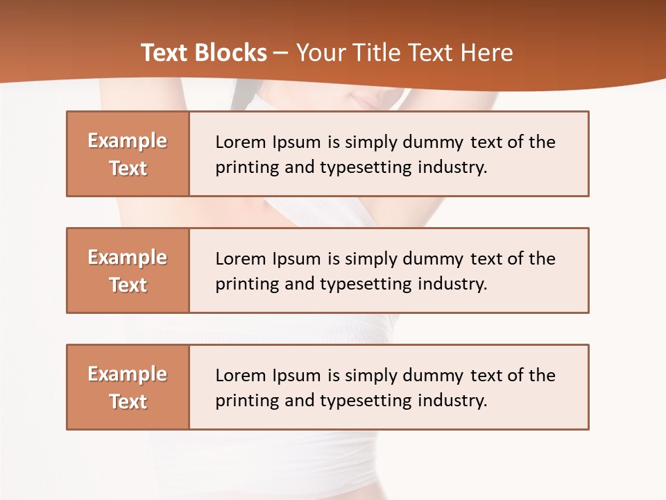 Wrinkly Body Augmentation PowerPoint Template