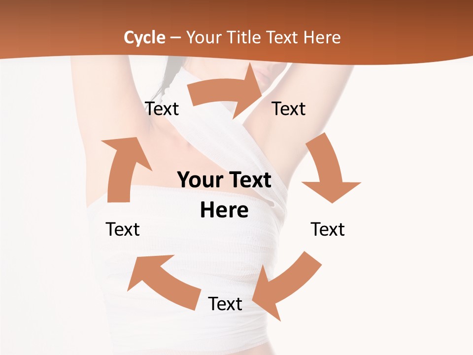 Wrinkly Body Augmentation PowerPoint Template