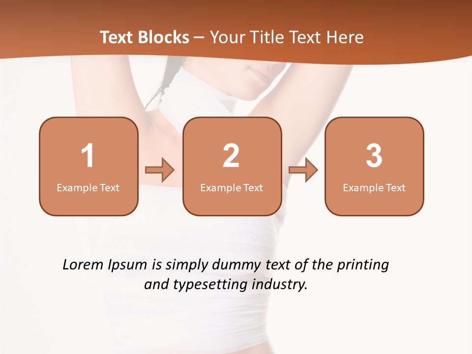 Wrinkly Body Augmentation PowerPoint Template