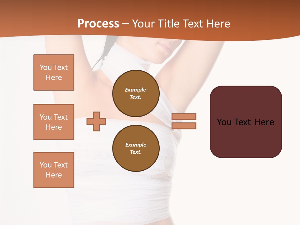 Wrinkly Body Augmentation PowerPoint Template