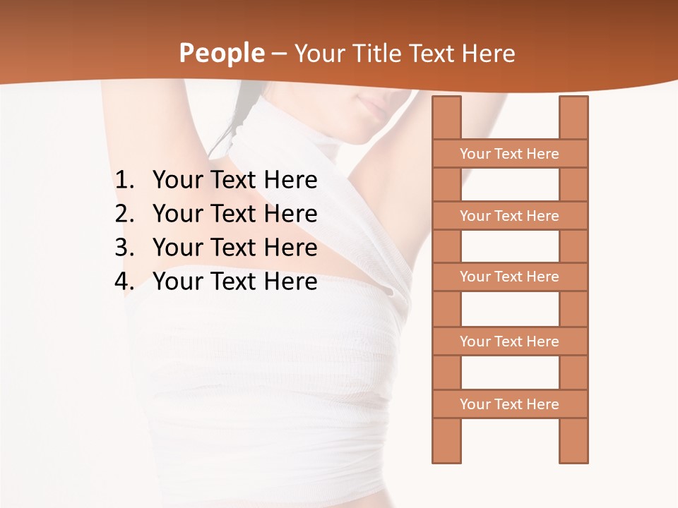 Wrinkly Body Augmentation PowerPoint Template