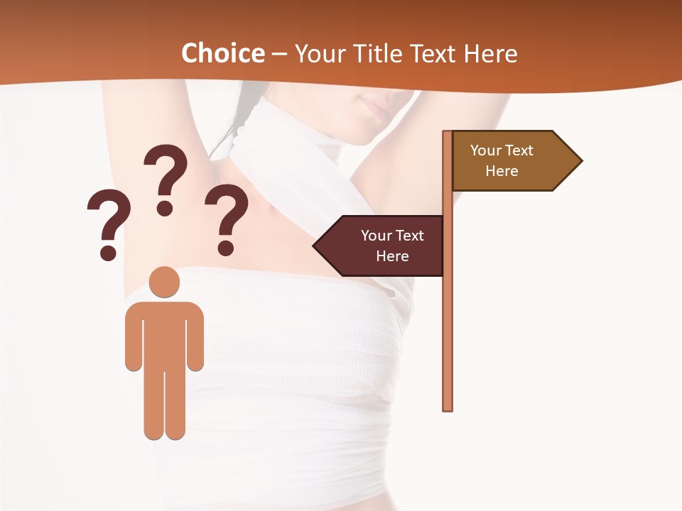 Wrinkly Body Augmentation PowerPoint Template