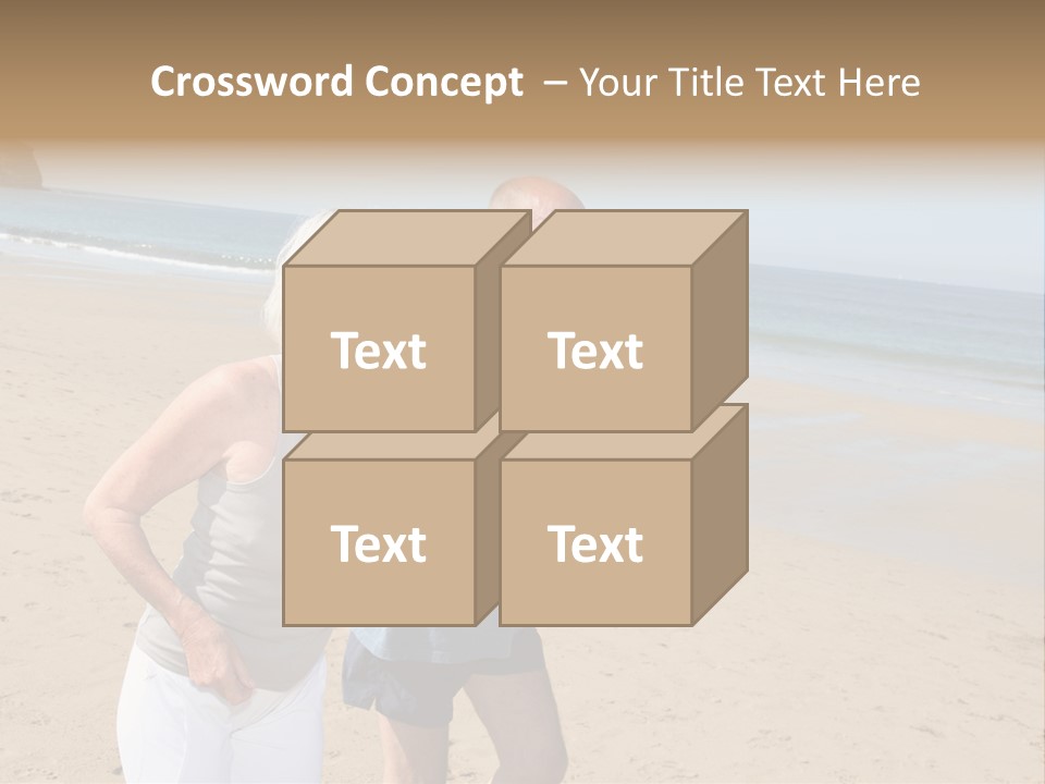 Sport Man Breathing PowerPoint Template