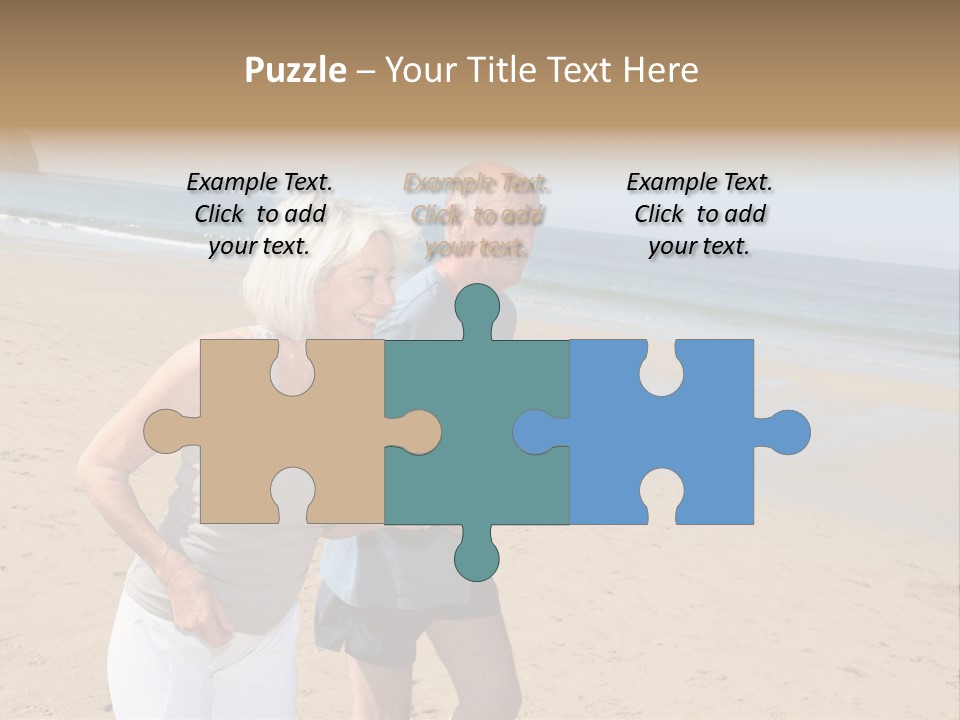 Sport Man Breathing PowerPoint Template