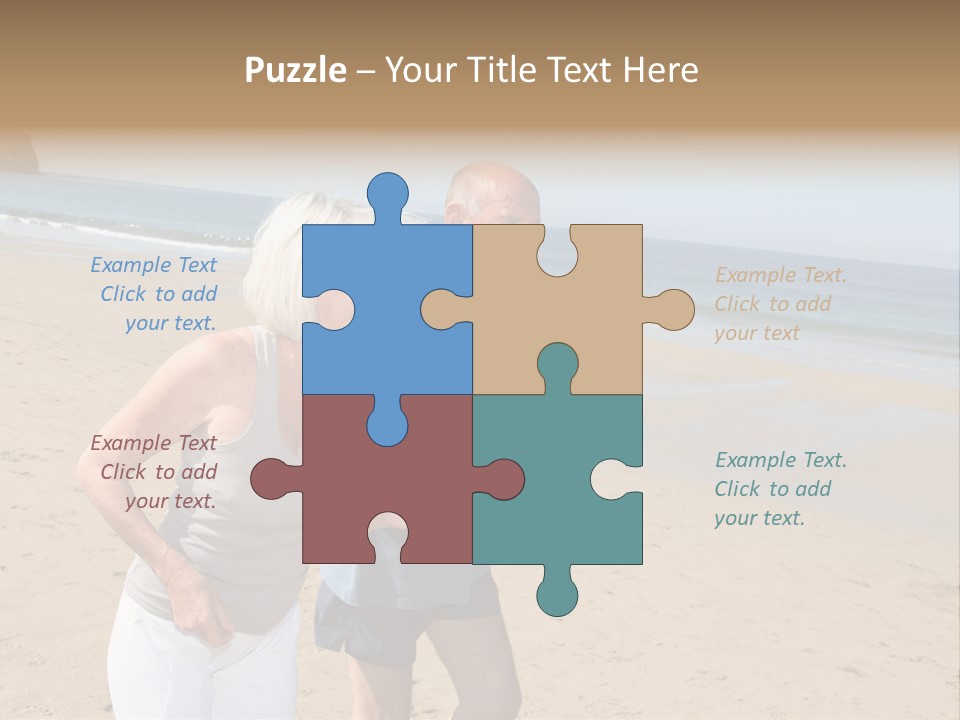 Sport Man Breathing PowerPoint Template