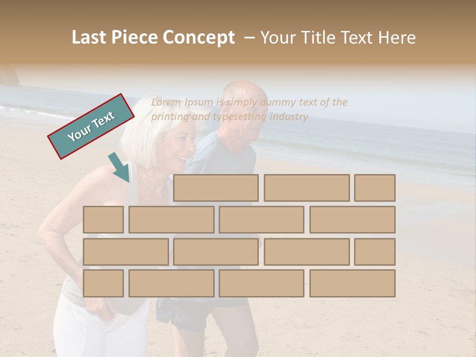 Sport Man Breathing PowerPoint Template