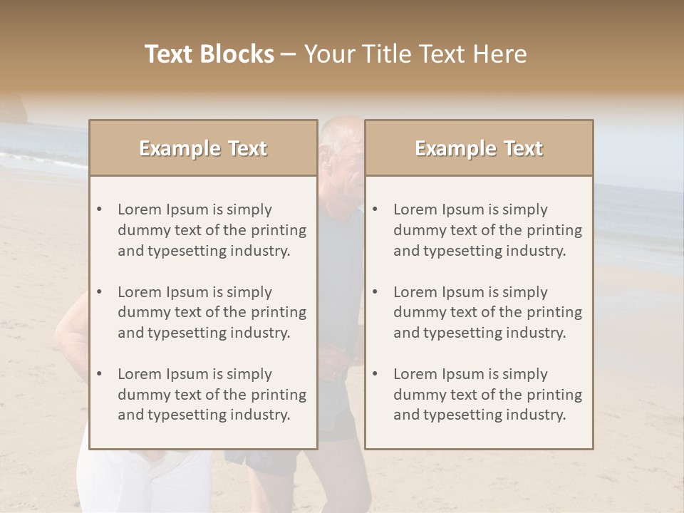 Sport Man Breathing PowerPoint Template