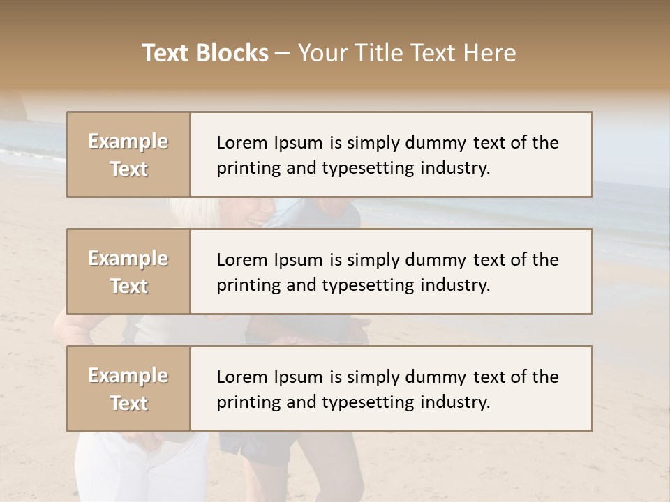 Sport Man Breathing PowerPoint Template