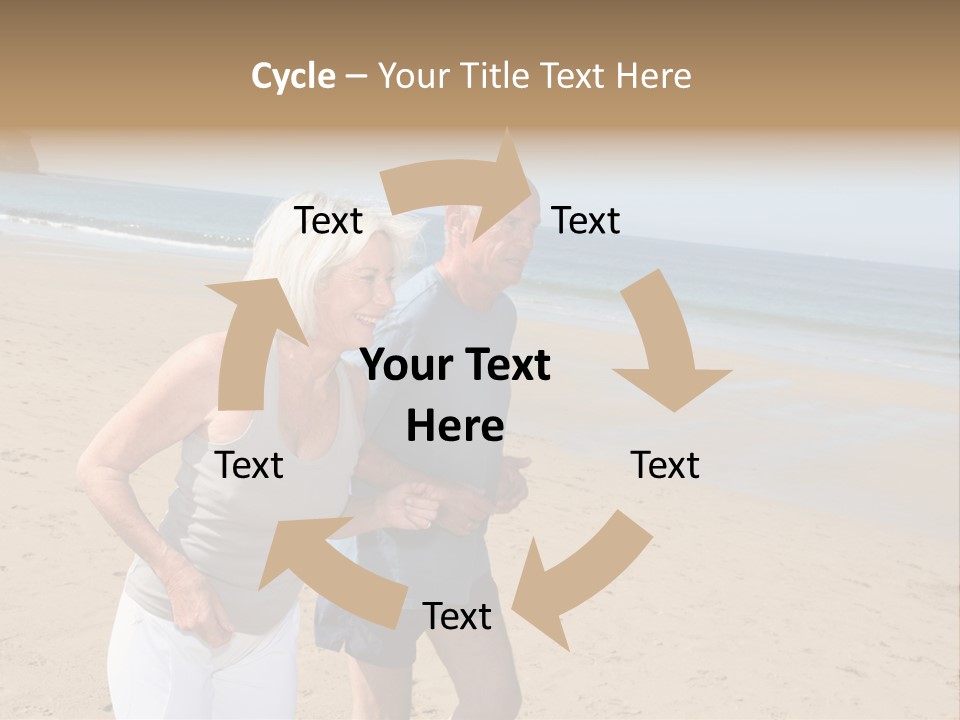 Sport Man Breathing PowerPoint Template