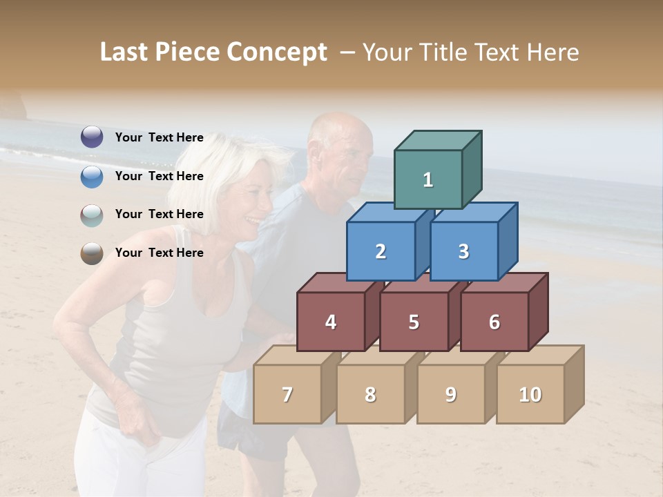 Sport Man Breathing PowerPoint Template