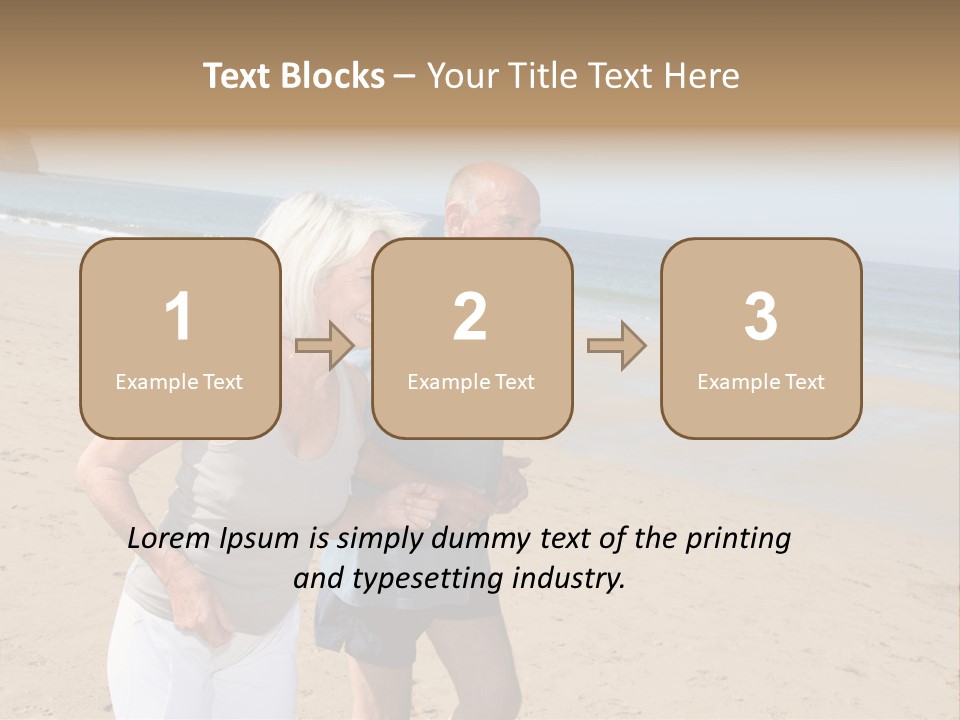 Sport Man Breathing PowerPoint Template