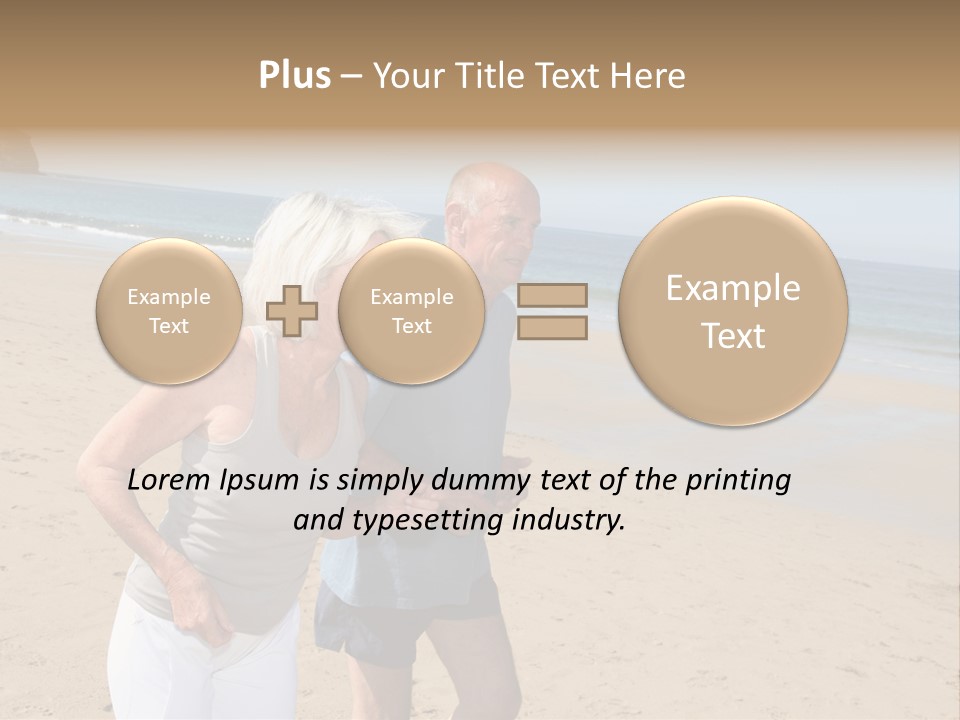 Sport Man Breathing PowerPoint Template