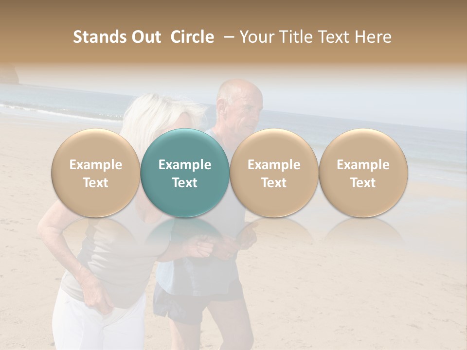 Sport Man Breathing PowerPoint Template