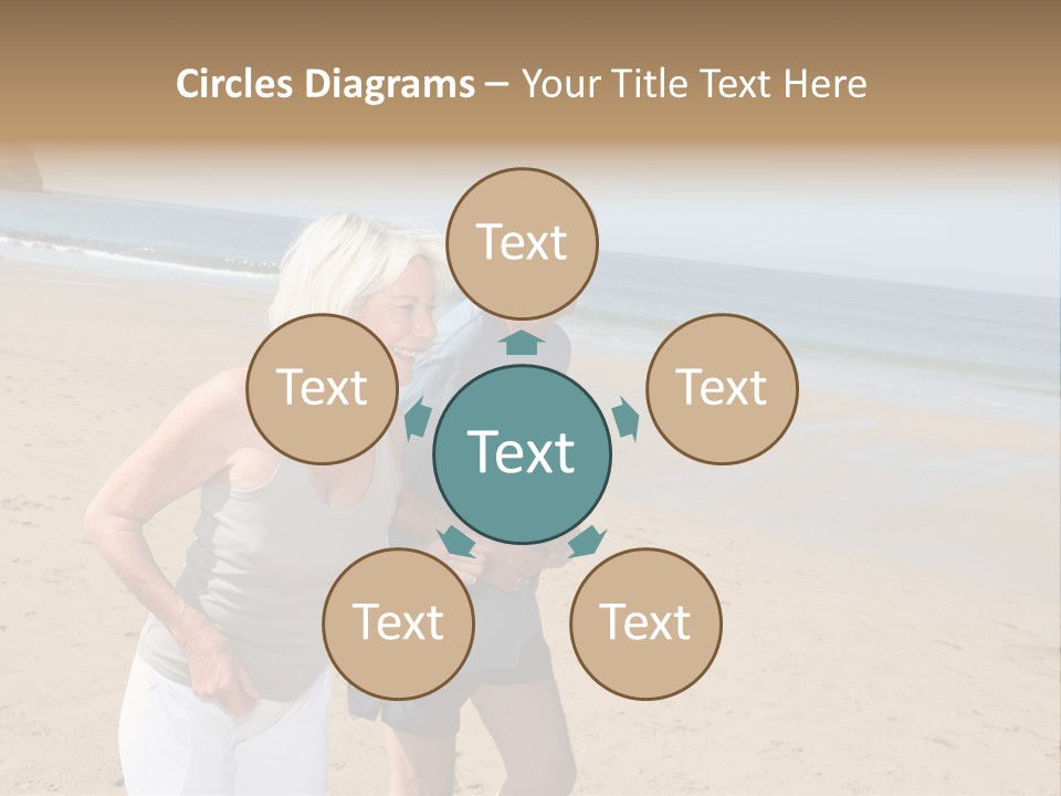 Sport Man Breathing PowerPoint Template