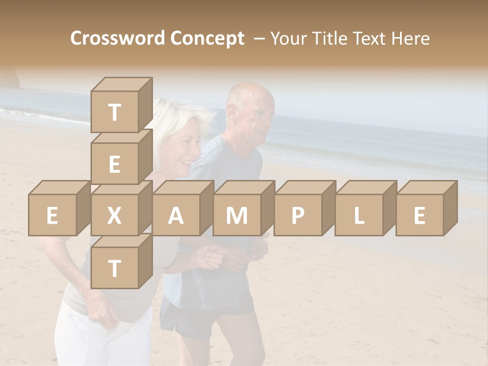 Sport Man Breathing PowerPoint Template