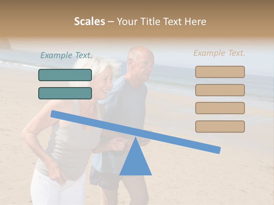 Sport Man Breathing PowerPoint Template