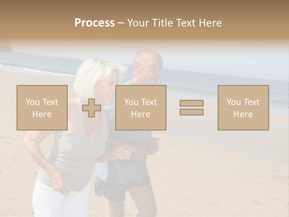 Sport Man Breathing PowerPoint Template