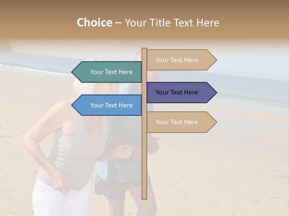 Sport Man Breathing PowerPoint Template