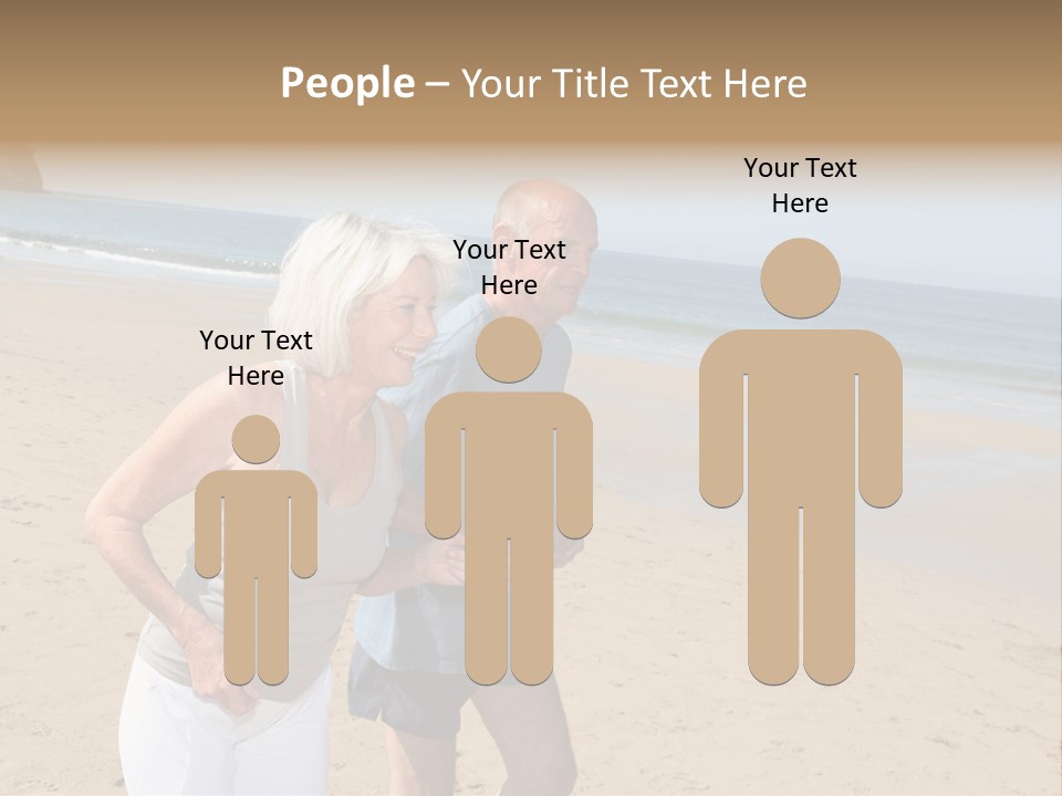 Sport Man Breathing PowerPoint Template