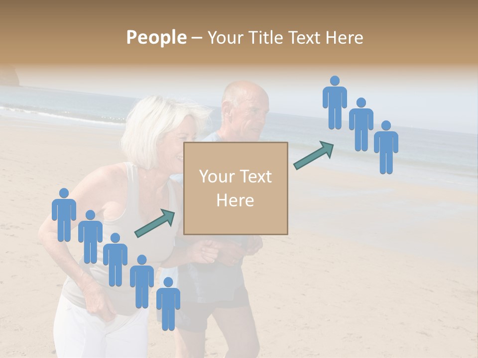 Sport Man Breathing PowerPoint Template