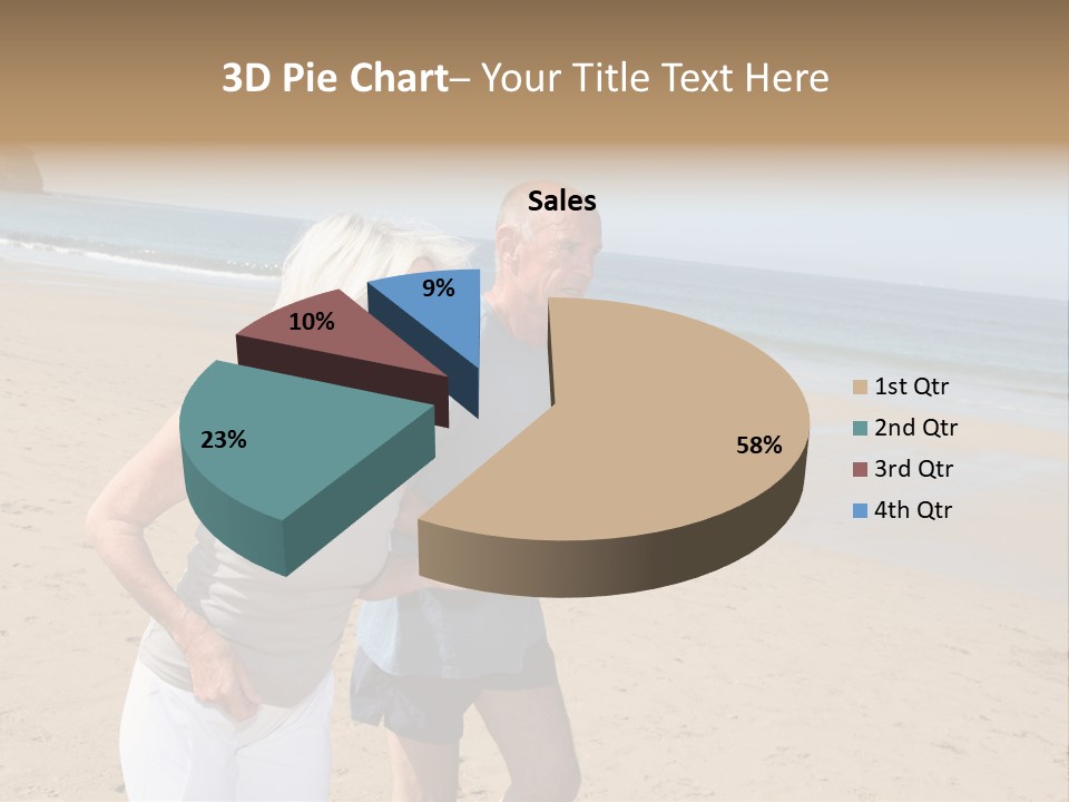 Sport Man Breathing PowerPoint Template