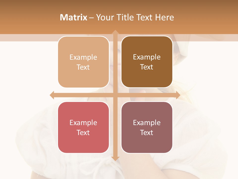 A Little Girl Wearing A Chef's Hat And Holding Her Finger To Her Mouth PowerPoint Template