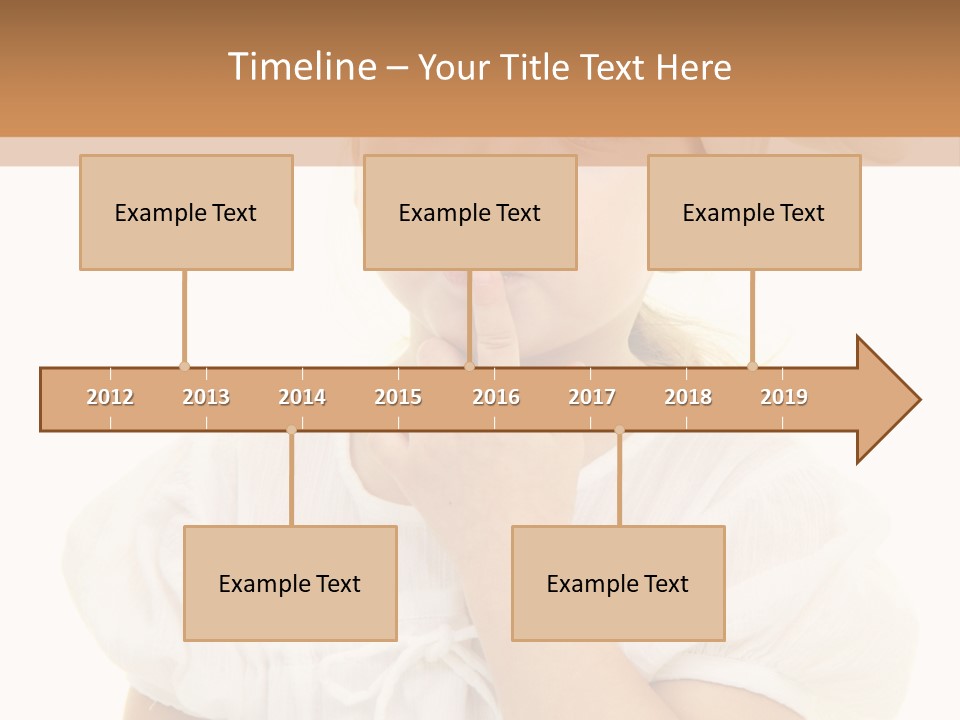 A Little Girl Wearing A Chef's Hat And Holding Her Finger To Her Mouth PowerPoint Template