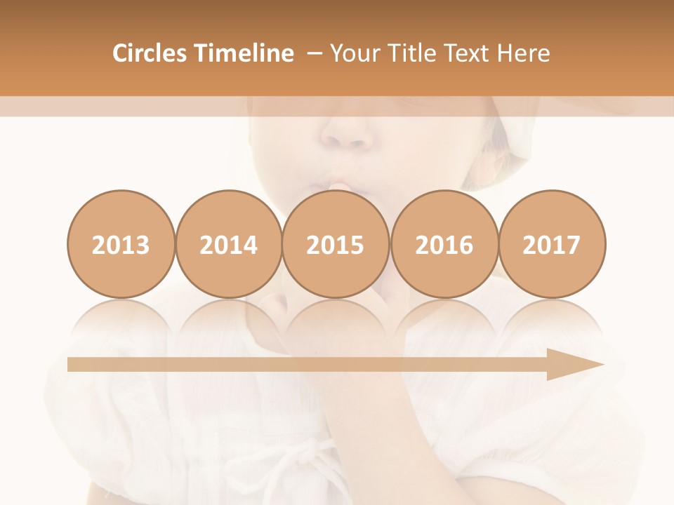 A Little Girl Wearing A Chef's Hat And Holding Her Finger To Her Mouth PowerPoint Template