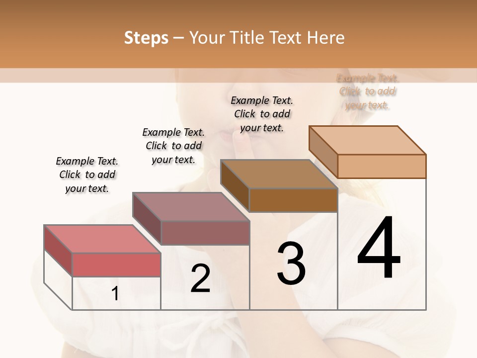A Little Girl Wearing A Chef's Hat And Holding Her Finger To Her Mouth PowerPoint Template