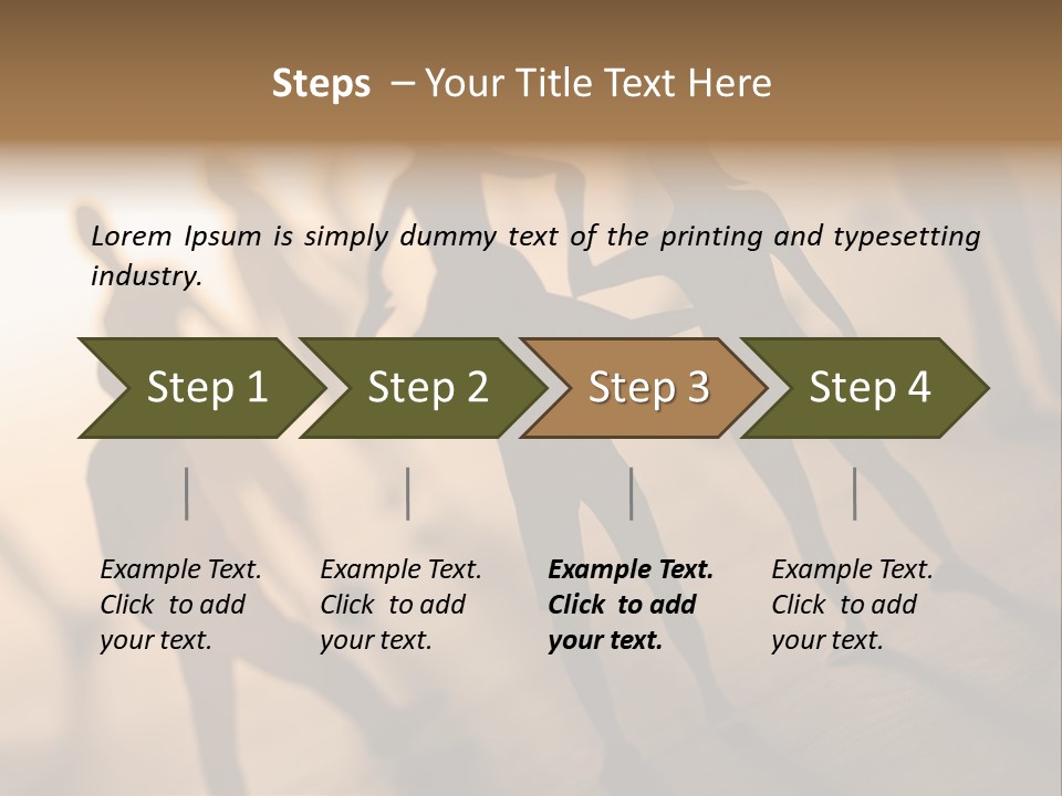 Peace Dad Urban PowerPoint Template