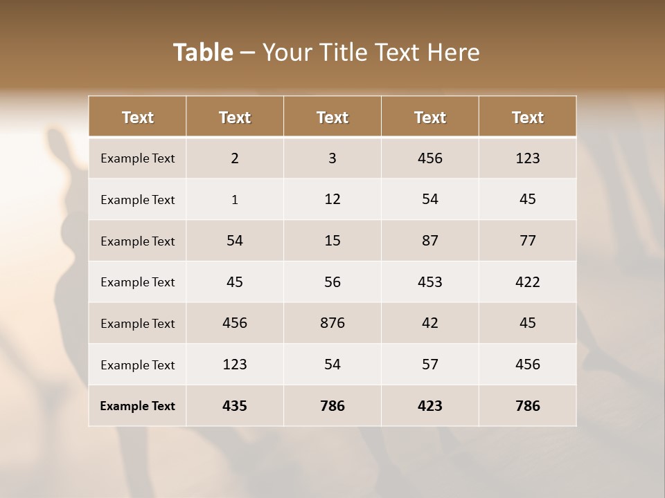 Peace Dad Urban PowerPoint Template