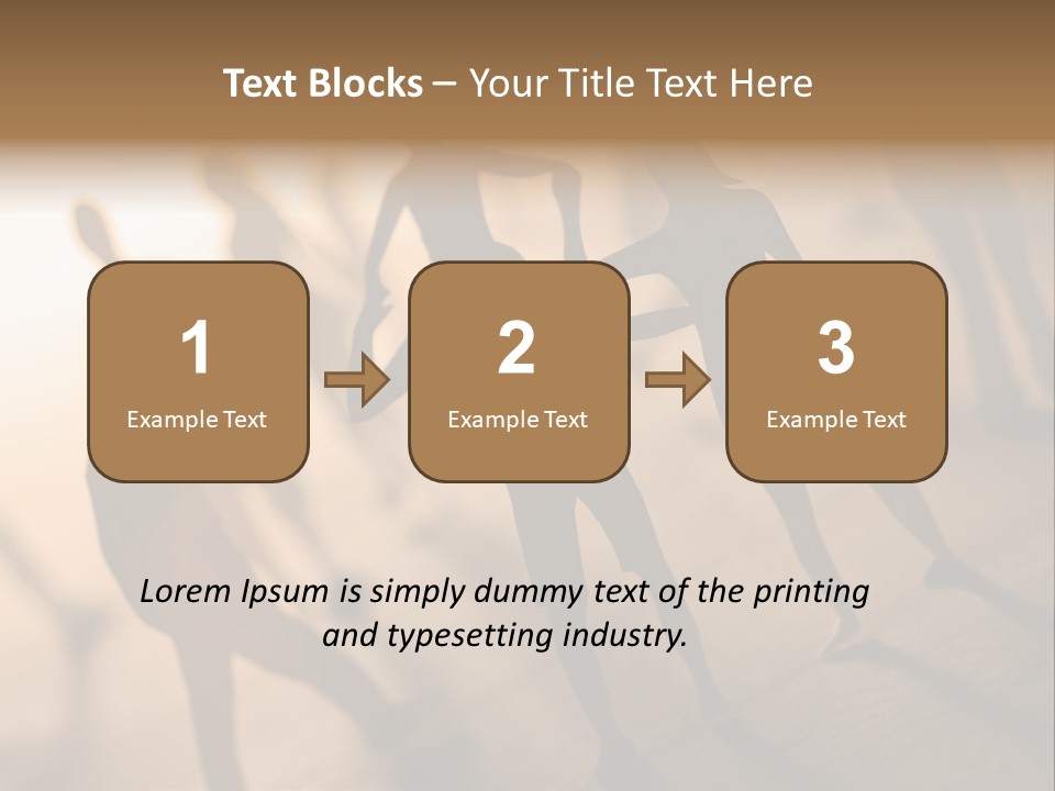 Peace Dad Urban PowerPoint Template