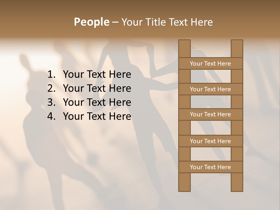 Peace Dad Urban PowerPoint Template