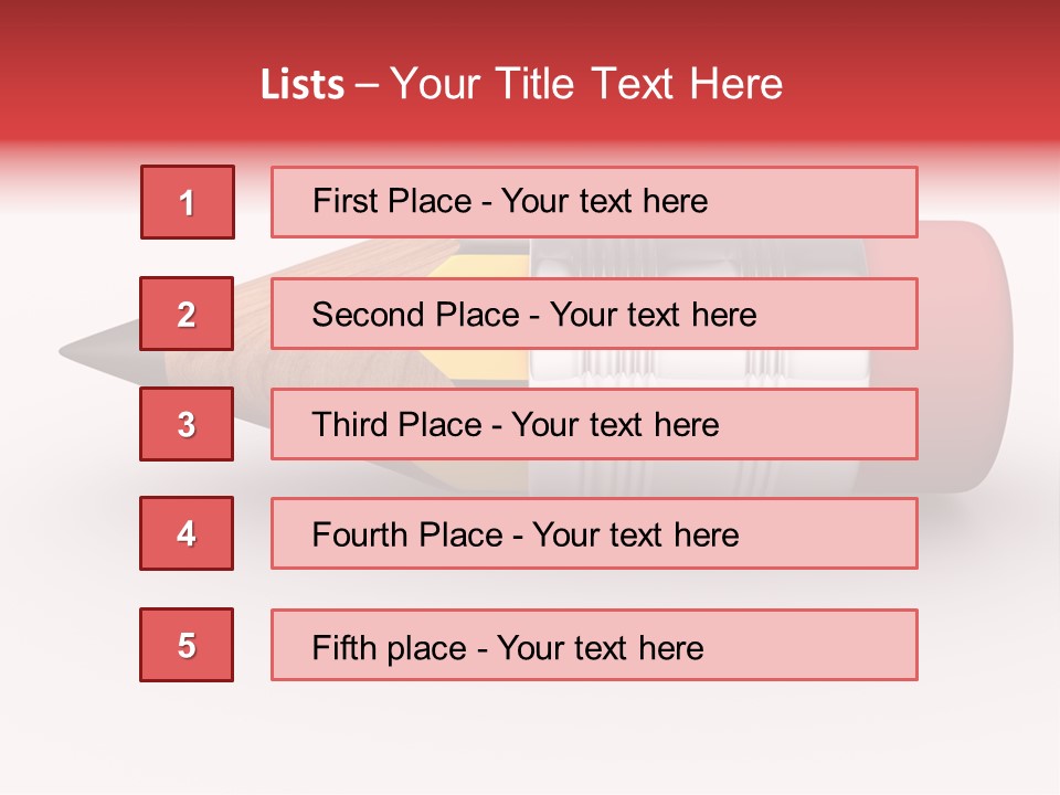 Write Nobody Small PowerPoint Template