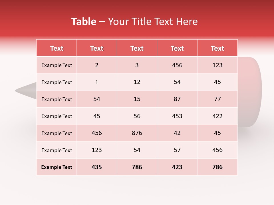 Write Nobody Small PowerPoint Template
