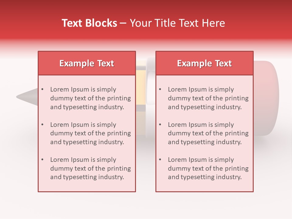 Write Nobody Small PowerPoint Template