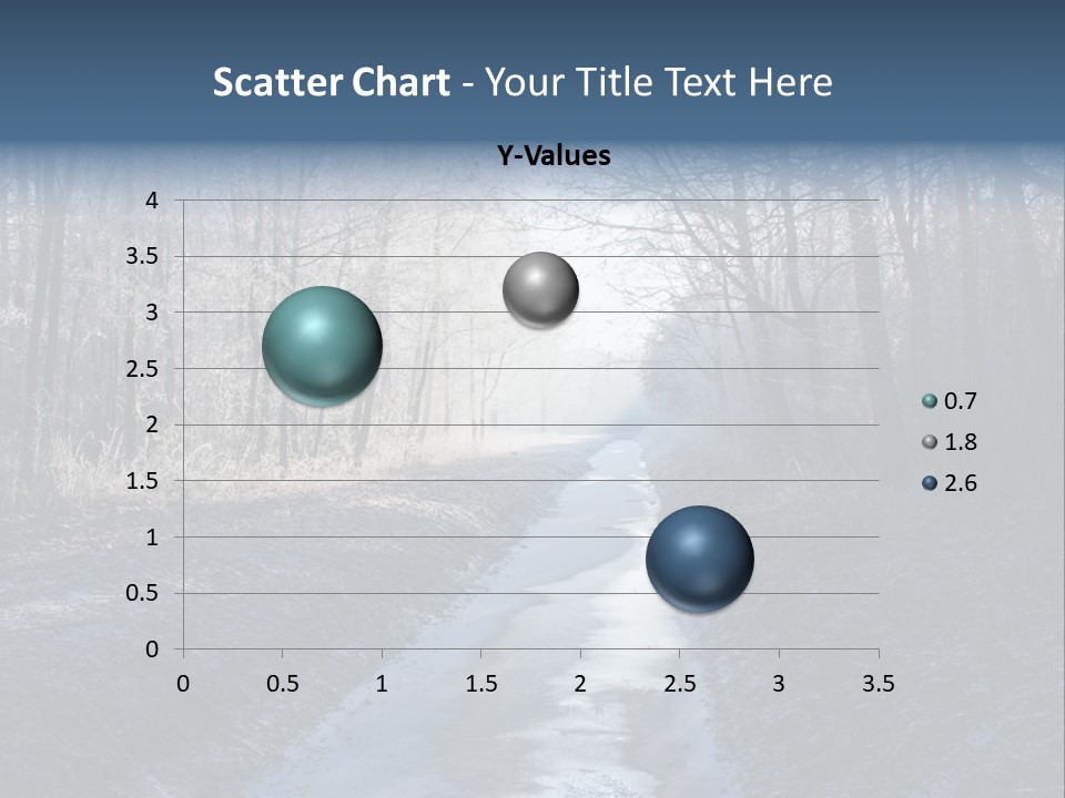 Fall Sprig Scene PowerPoint Template