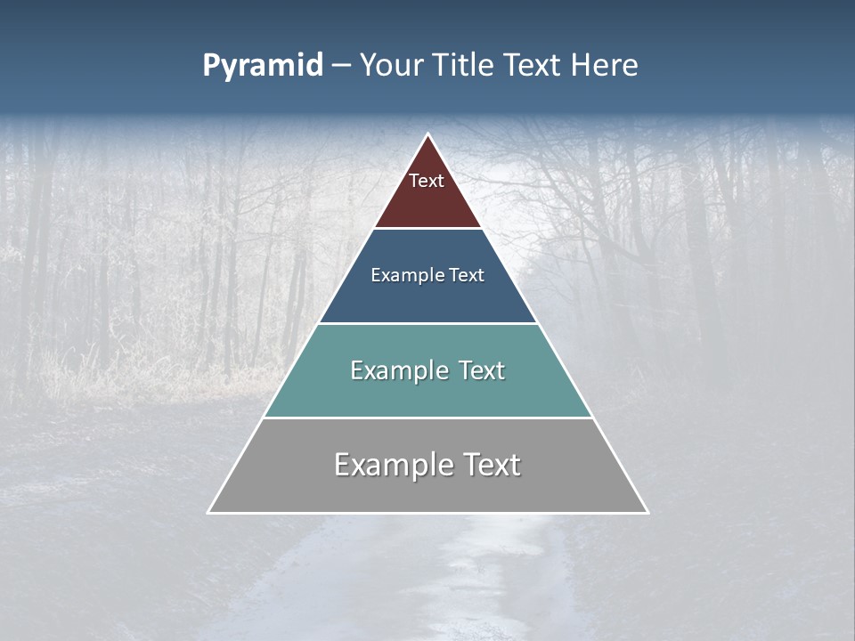 Fall Sprig Scene PowerPoint Template