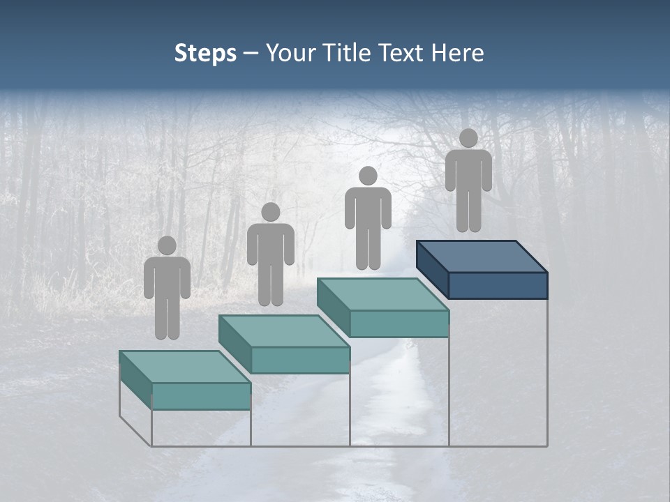 Fall Sprig Scene PowerPoint Template