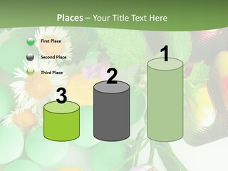 Pills And Flowers Powerpoint Template PowerPoint Template