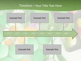 Pills And Flowers Powerpoint Template PowerPoint Template