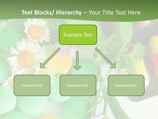 Pills And Flowers Powerpoint Template PowerPoint Template