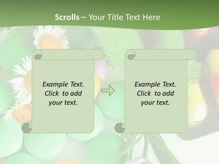 Pills And Flowers Powerpoint Template PowerPoint Template